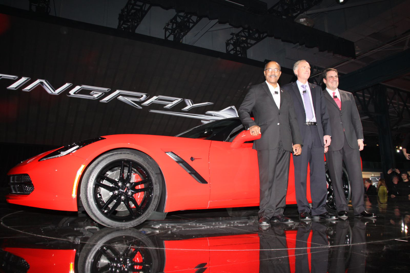 Illustration for article titled Dear GM, The Corvette Stingray Debut Was Notably Short On Nudity (NSFW!)
